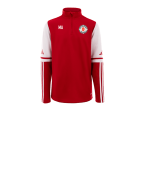 adidas Squadra 25 HalfZip Sweatshirt Kids Rot