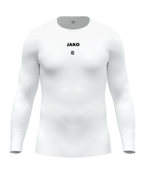 JAKO Function Longsleeve T-Shirt Weiß F0