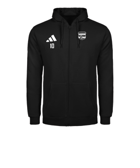 adidas Entrada 26 Kapuzenjacke Schwarz