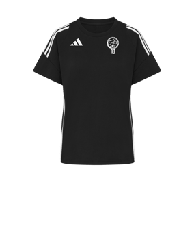 adidas Tiro 24 T-Shirt Damen Schwarz Weiss