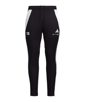 adidas Tiro 24 Trainingshose Schwarz Weiss