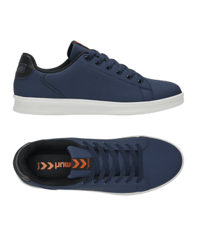 Hummel Busan Synth. Nubuck Sneaker Schwarz F1009 - schwarz