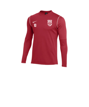 Nike Park 20 Sweatshirt Kids Rot Weiss F657