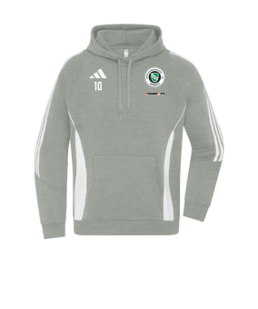 adidas Tiro 24 Hoody Grau Weiss 