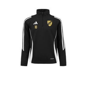 adidas Tiro 24 Trainingstop Kids Schwarz Weiss