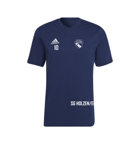 adidas Entrada 22 T-Shirt Blau