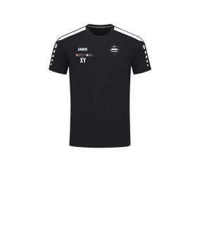 JAKO Power T-Shirt Kids Schwarz Weiss F800