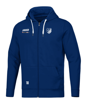 JAKO Base Kapuzenjacke Blau F09