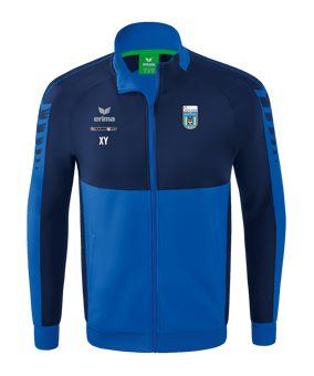 Erima Six Wings Trainingsjacke Blau