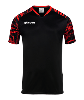 uhlsport Shirt Zwart K008 - zwart