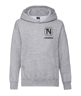 TV NEULER Hoodie rotundweiss Kinder (LOX) - grau