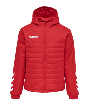 Hummel Promo Bench Jacke Rot F3062 - rot