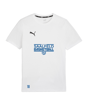 PUMA teamGOAL Casuals T-Shirt Weiss F04