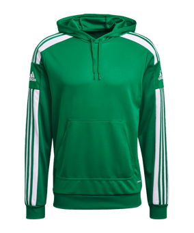 adidas Squadra 21 Hoody Grün Weiss - gruen