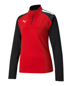PUMA teamLIGA HalfZip Sweatshirt Dames Rood K01 - rood