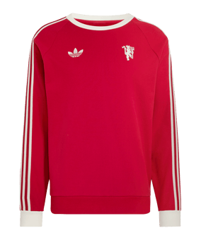 adidas Manchester United Originals Sweatshirt Rot - rot