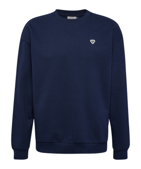Hummel Loose Bee Sweatshirt Blau F7459 - blau