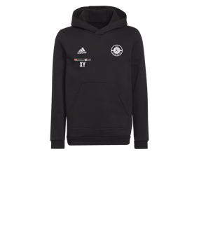 adidas Entrada 22 Hoody Kids Schwarz