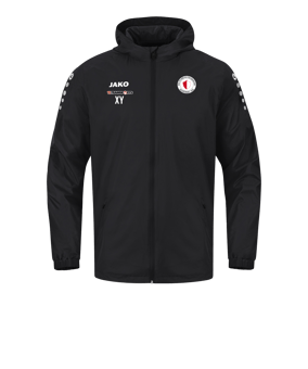 JAKO Team 2.0 Allwetterjacke Schwarz F800