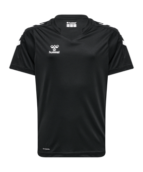 Hummel hmlCORE XK Poly Trikot Kids Schwarz F2001 - schwarz