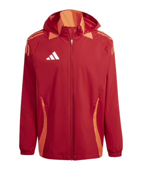 adidas Tiro 24 Competition Allwetterjacke Rot - rot