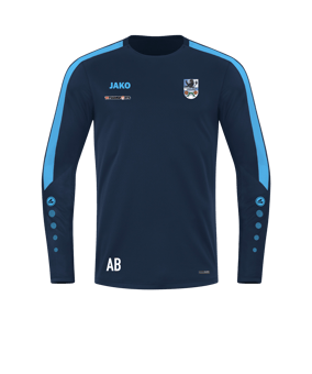 JAKO Power Sweatshirt Blau F910 