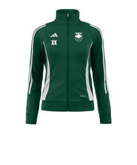 adidas Tiro 24 Trainingsjacke Damen Grün Weiss