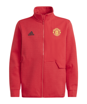 adidas Manchester United Anthemjacke Kids Rot - rot