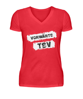 TSV Schopfloch V Neck Vorwärts W Damen Rot - rot