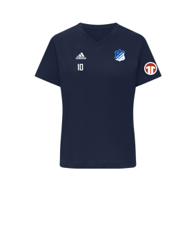 adidas Entrada 22 T-Shirt Damen Blau