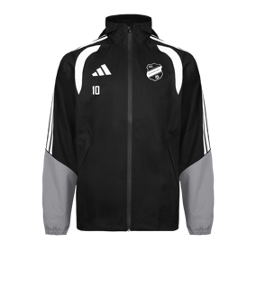 adidas Tiro 26 Regenjacke Schwarz