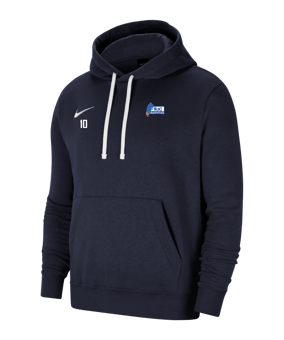 Nike Park 20 Fleece Hoody Blau Weiss F451