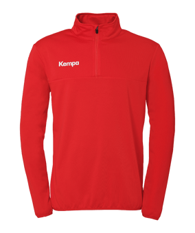 Kempa 1/4 Zip felpa rosso F60 - rosso