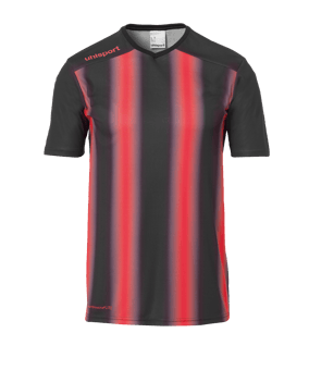 uhlsport Stripe 2.0 Trikot kurzarm Schwarz Rot F26 - schwarz