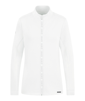 JAKO Pro Casual Jacke Damen Weiss F000 - weiss