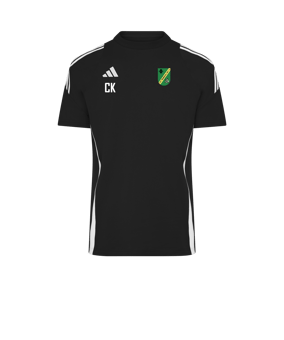 adidas Tiro 24 T-Shirt Schwarz Weiss