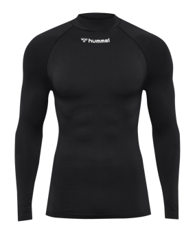 Hummel Bl Comfort 2.0 Mockneck T-Shirt Schwarz F2001 - schwarz