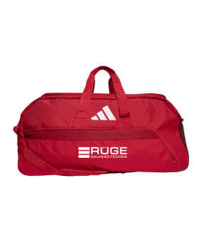 adidas Tiro League Duffel Bag Gr. L Rot Schwarz