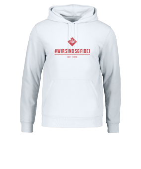 Merch Drummer 2.0 Hoody White FC001 | #wir