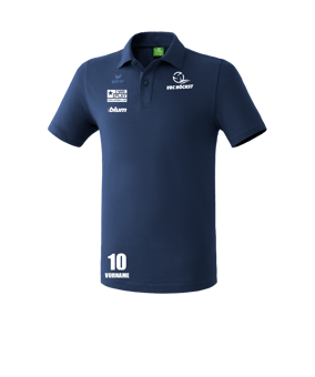Erima Teamsport Poloshirt Kids Blau