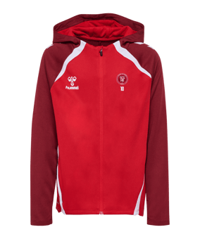 Hummel Veste à capuche Rouge C3713