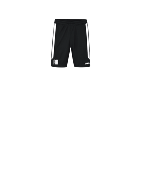 JAKO Power Short Kids Schwarz Weiss F802