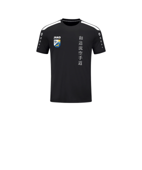 JAKO Power Trikot Kids Schwarz Weiss F800