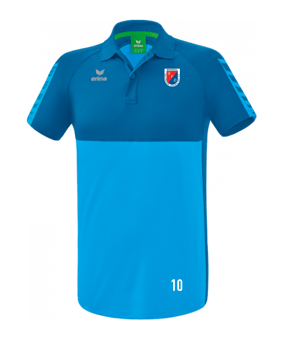 Erima SIX WINGS Poloshirt Blau