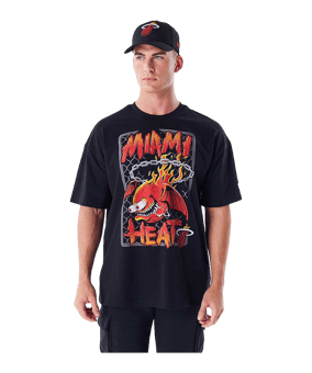 New Era Graphic OZ T-Shirt Schwarz - schwarz