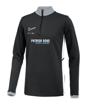 Nike Academy 25 Drill Top Sweatshirt Kids Schwarz F010