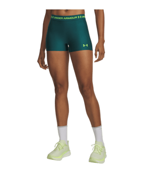 Under Armour HeatGear Shorty Tight Damen Grün F338 - gruen