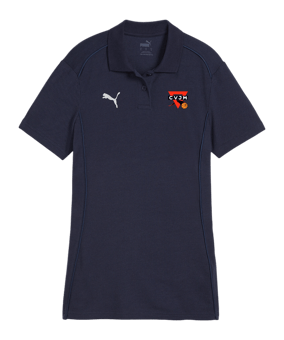 PUMA teamFINAL Casuals Poloshirt Damen Blau F06