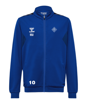 Hummel Authentic Pl Trainingsjacke Kids Blau F7045
