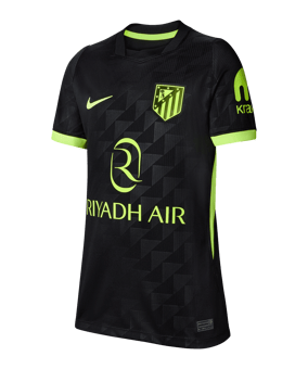 Nike Atletico Madrid Trikot Away 2026/2027 Kids Schwarz F011